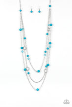 Load image into Gallery viewer, Brilliant Bliss Blue Necklace