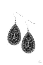 Load image into Gallery viewer, Interstellar Idol Black Earrings