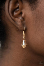 Load image into Gallery viewer, Teasable Teardrops Gold Necklace