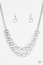 Load image into Gallery viewer, Circus Tent Tango Silver Necklace