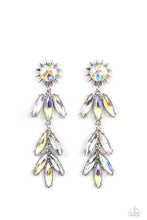 Load image into Gallery viewer, Space Age Sparkle Yellow Earrings