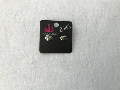 Starlet Shimmer Cheer Heart Earrings #145