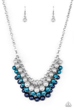 Load image into Gallery viewer, Run for the Heels Blue Necklace