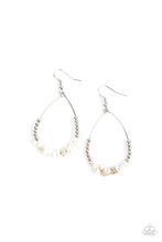 Load image into Gallery viewer, Come Out of Your Shale White Earrings