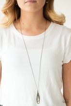 Load image into Gallery viewer, Step Into the Spotlight Brass Necklace