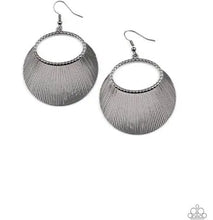 Load image into Gallery viewer, Fan Girl Glam Black Earrings
