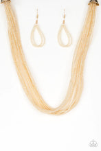 Load image into Gallery viewer, Wide Open Spaces Gold Seed Bead Necklace