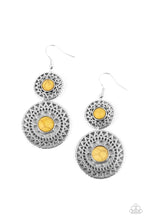 Load image into Gallery viewer, Sunny Sahara Yellow Earrings
