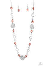 Load image into Gallery viewer, Social Soirée Brown Necklace