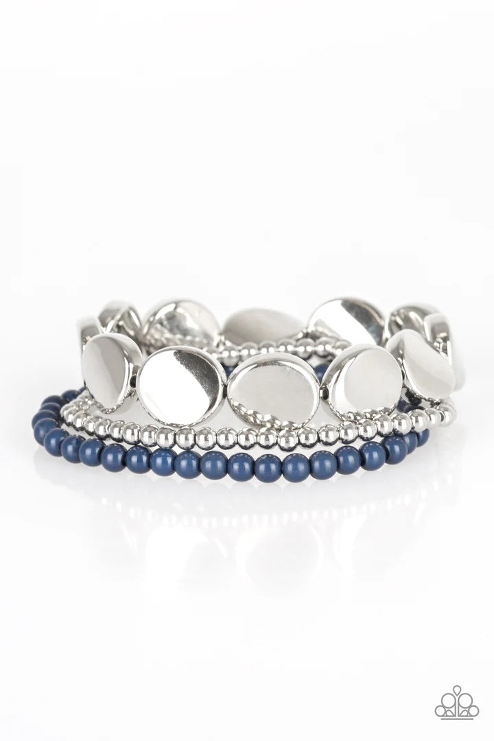 Beyond the Basics Blue Bracelet