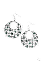 Load image into Gallery viewer, Garden Garnish Green Earrings