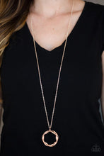 Load image into Gallery viewer, Millennial Minimalist Copper Necklace