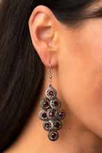Load image into Gallery viewer, Constellation Cruise Purple Earrings