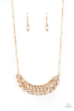 Load image into Gallery viewer, Flight of Fanciness Gold Necklace