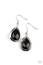 Load image into Gallery viewer, Drop Dead Duchess Black Earrings