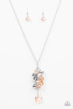 Load image into Gallery viewer, Somewhere Over the Glitter Rainbow Brown Necklace
