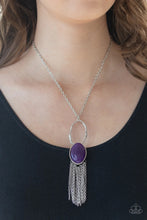 Load image into Gallery viewer, Dewy Desert Purple Necklace