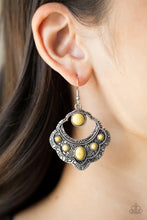 Load image into Gallery viewer, Saguaro Sunset Yellow Earrings