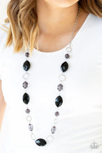 Load image into Gallery viewer, Shimmer Simmer Black Necklace