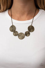 Load image into Gallery viewer, Self DISC-overy Brass Necklace