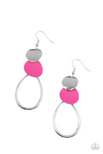 Load image into Gallery viewer, Retro Reception Pink Earrings
