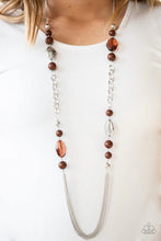 Load image into Gallery viewer, Marina Majesty Brown Necklace