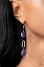 Load image into Gallery viewer, Stone Apothecary Purple Earrings