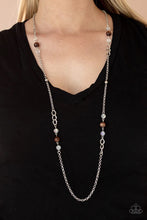 Load image into Gallery viewer, Teasingly Trendy Brown Necklace