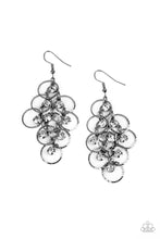 Load image into Gallery viewer, Head Rush Black Earrings