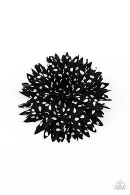 Polka Panache Black Hair Clip