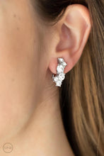 Load image into Gallery viewer, Cosmic Celebration White Clip On Earrings
