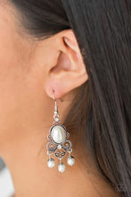 Load image into Gallery viewer, I Better Get Glowing White Earrings