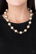Load image into Gallery viewer, Ensconced in Elegance Brown Necklace