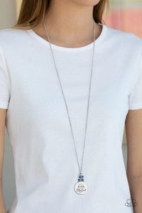 As For Me Blue Necklace