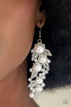 Load image into Gallery viewer, The Party Has Arrived White Earrings