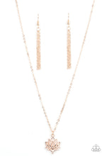 Load image into Gallery viewer, Lotus Retreat Rose Gold Necklace