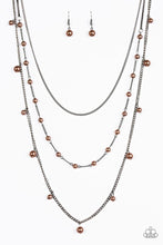 Load image into Gallery viewer, The Fame is Up Brown Necklace