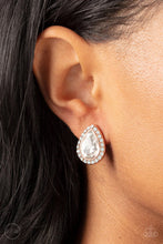 Load image into Gallery viewer, Cosmic Castles Rose Gold Clip On Earrings