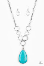Load image into Gallery viewer, Livin On a Prairie Blue Necklace