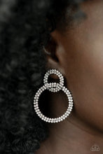 Load image into Gallery viewer, Intensely Icy Black Earrings