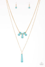 Load image into Gallery viewer, Basic Groundwork Blue Necklace