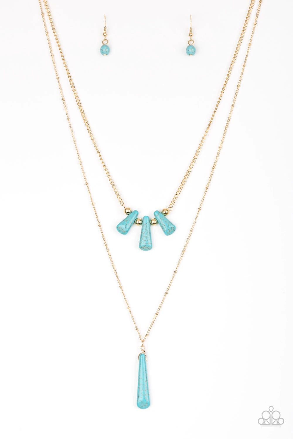 Basic Groundwork Blue Necklace