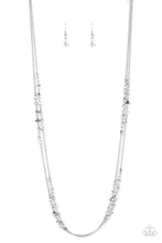 Load image into Gallery viewer, Petitely Prismatic Silver Necklace