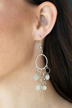 Load image into Gallery viewer, Cyber Chime Silver Earrings