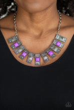 Load image into Gallery viewer, The Mane Contender Purple Necklace
