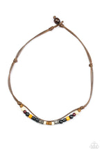 Load image into Gallery viewer, Aruba Adventure Brown Urban Necklace