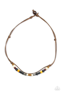 Aruba Adventure Brown Urban Necklace