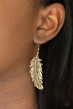 Load image into Gallery viewer, Fearless Flock Brass Earrings