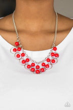 Load image into Gallery viewer, Really Rococo Red Necklace