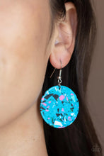 Load image into Gallery viewer, Tenaciously Terrazzo Blue Earrings